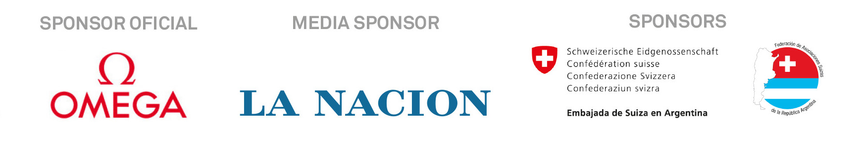 Auspicia La Nación - Sponsor Oficial Omega